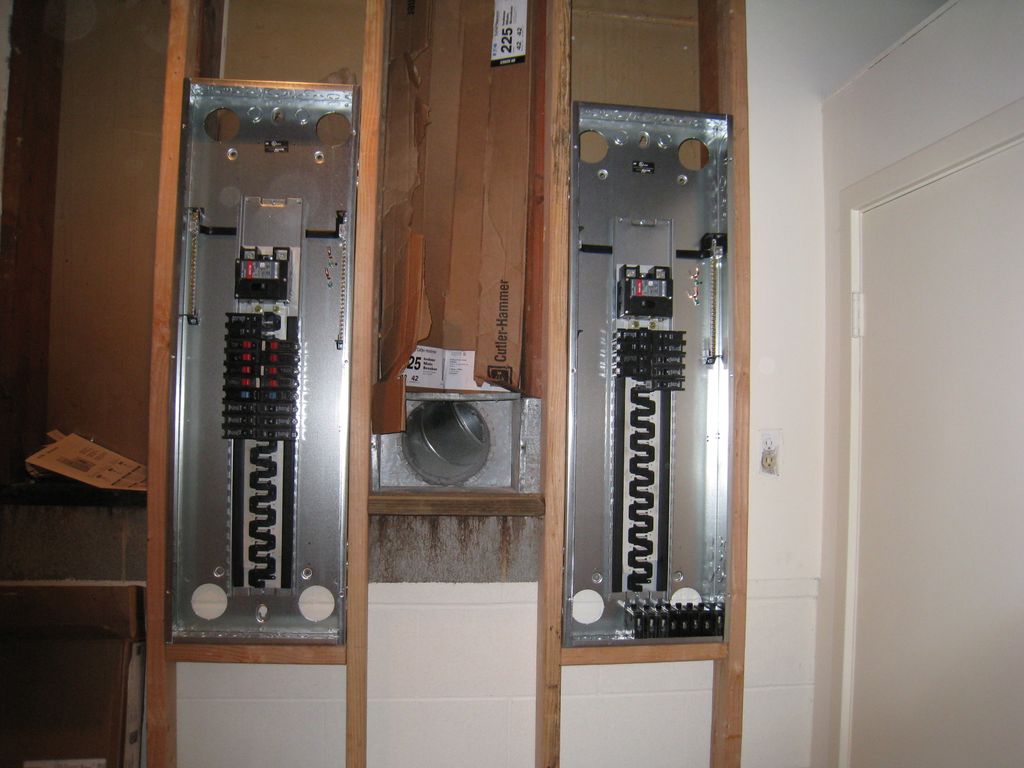 Loadcenters on generator back-up