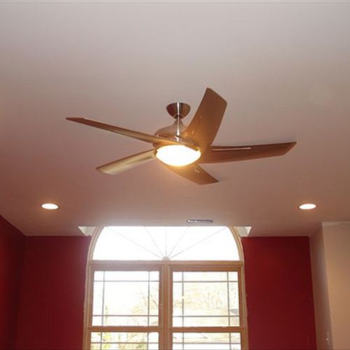 Can Light and Fan Install