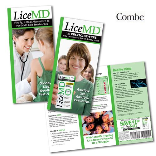 Lice MD brochure concept and design for profession