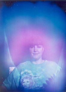 This aura picture of me was taken in June 2000. Bl