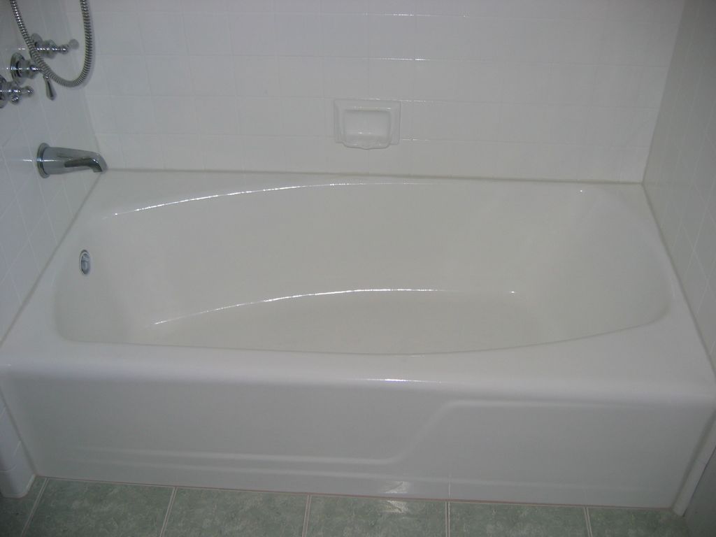 After Cast Iron Tub Reglazing