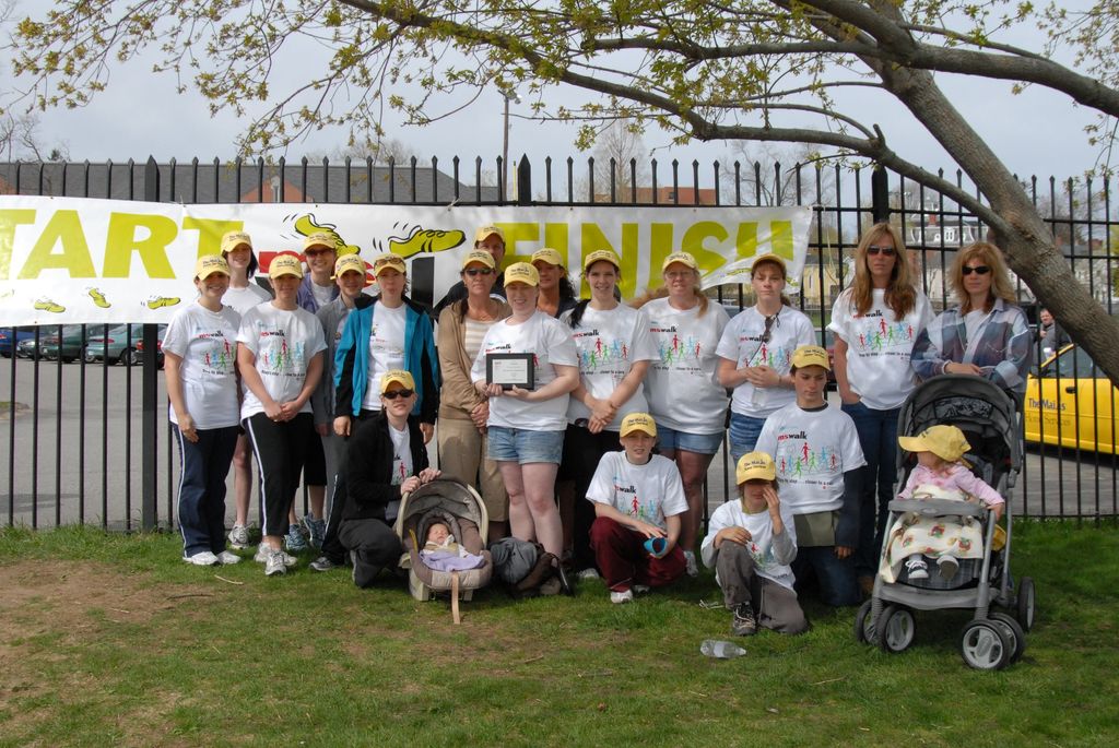 Our MS Walk Team in Portsmouth NH