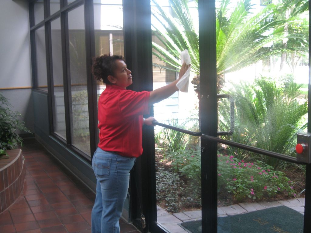 Main Entrance cleaning