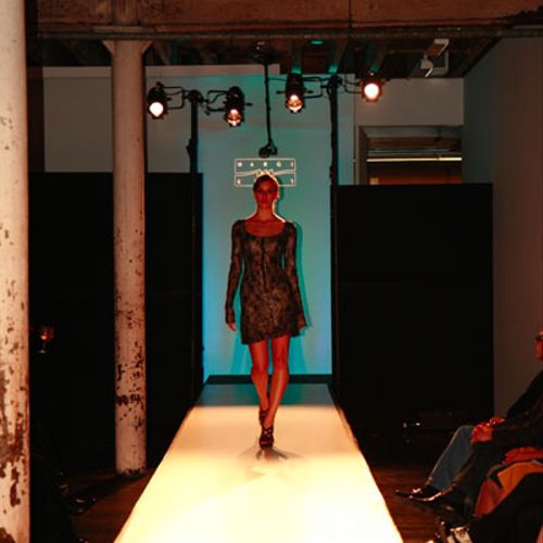 Fashion show for which we provided sound, lighting
