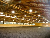 Full sized, covered arena will accommodate most ty