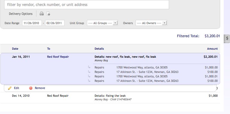 Track, add, and edit past expenses in seconds