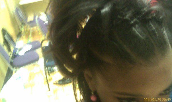 up do , half up and down