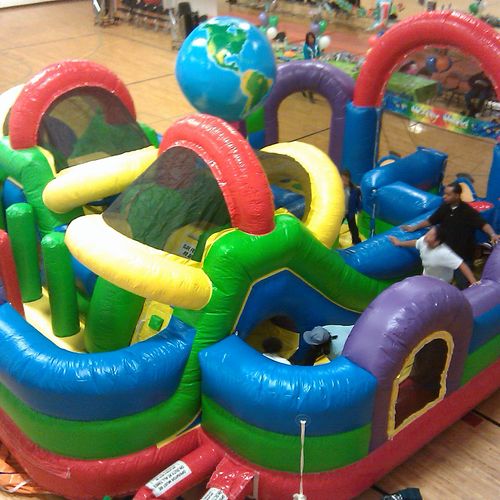 Wacky World Obstacle Course