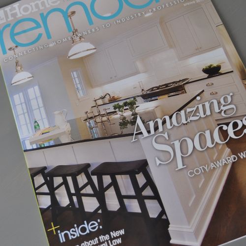 Featured on the cover of Mpls/St. Paul Remodel Mag
