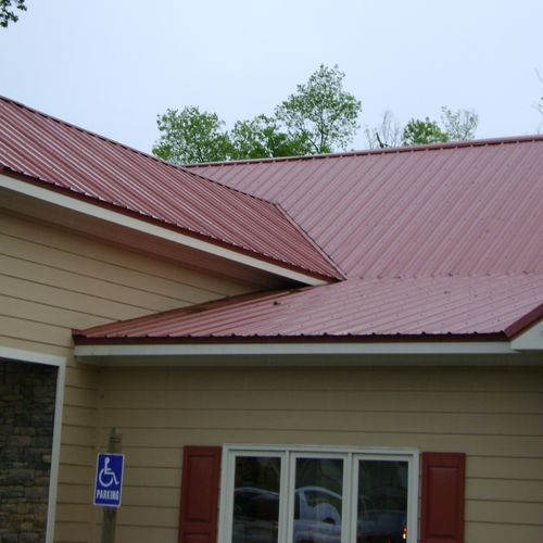 Metal Roof installed