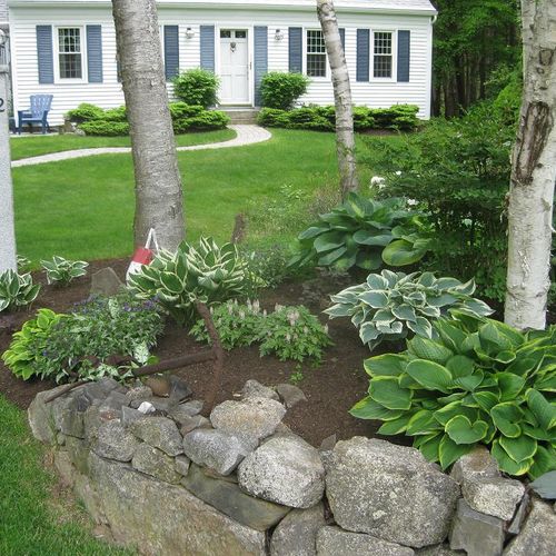 Beautifully Landscaped Beds