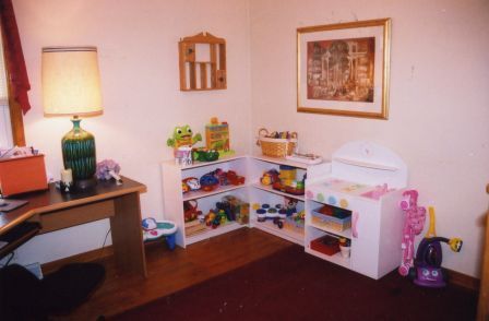 Now the playroom has the space to enjoy the toys a