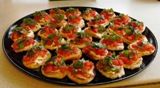 Signature Roma Tomato, Basil Tartlet