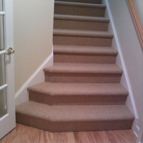 Carpeted Steps