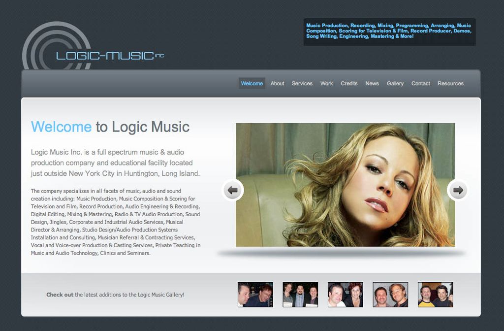 Web Design Project: Logic Music