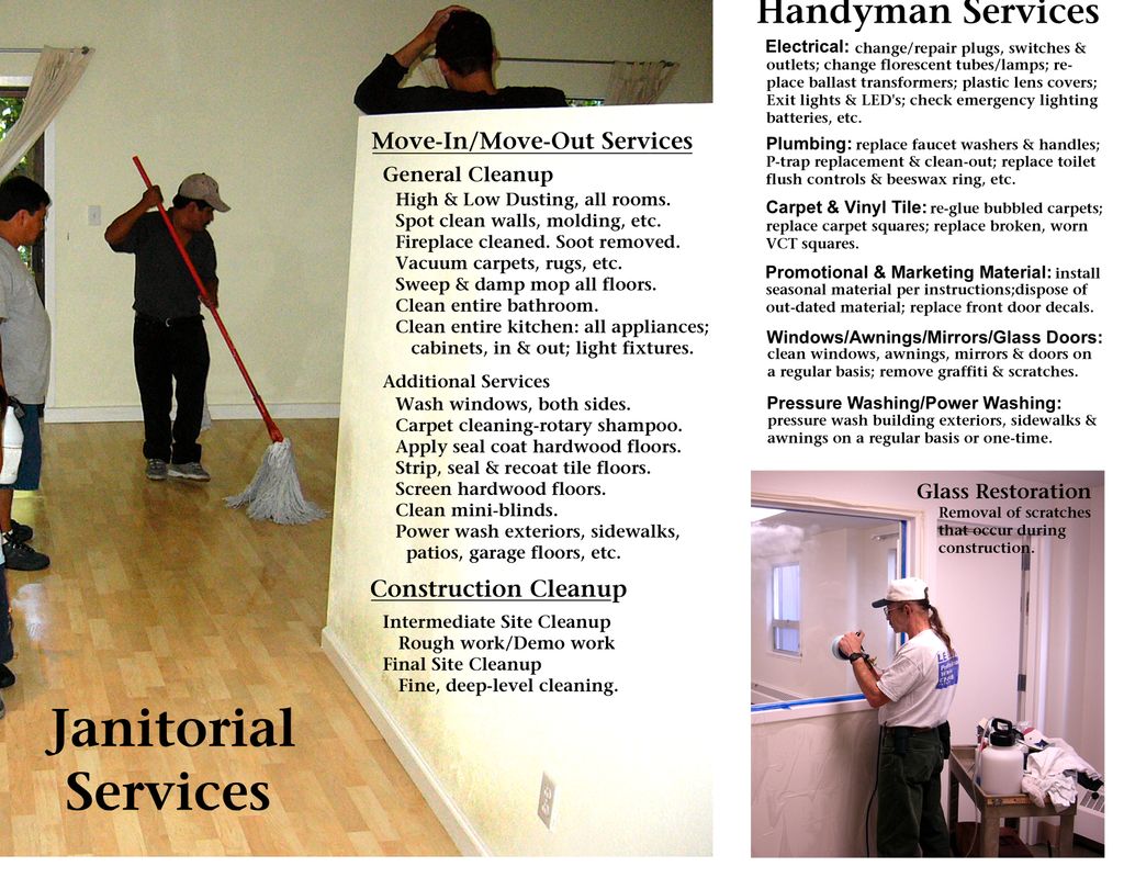 Janitorial Services & Glass Restoration