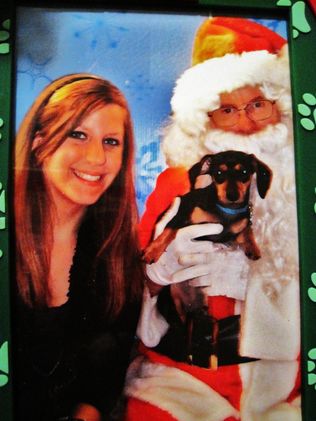 taking my baby to see santa on her first xmas