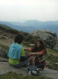 Reiki Master initiation in the middle of nature