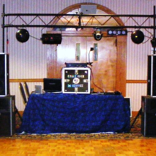Music and lights for your party pleasure