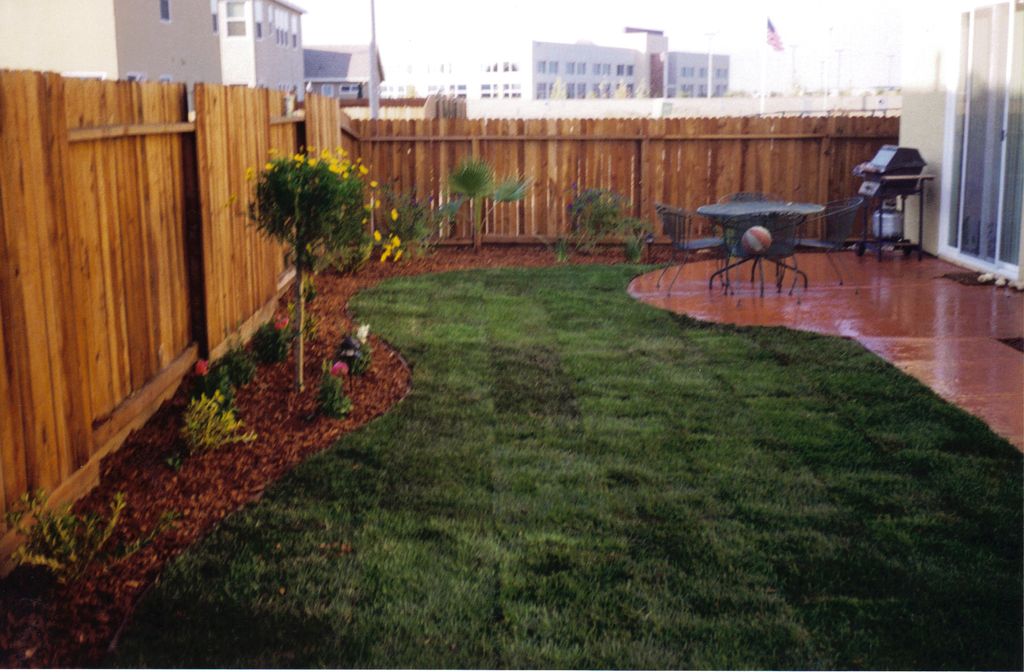 Backyard landscape design,installation,meridian,bo