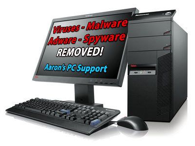 Viruses, Malware, Adware, and Spyware REMOVED!