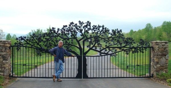Custom Gate and Entrance Created for Ole Plantatio