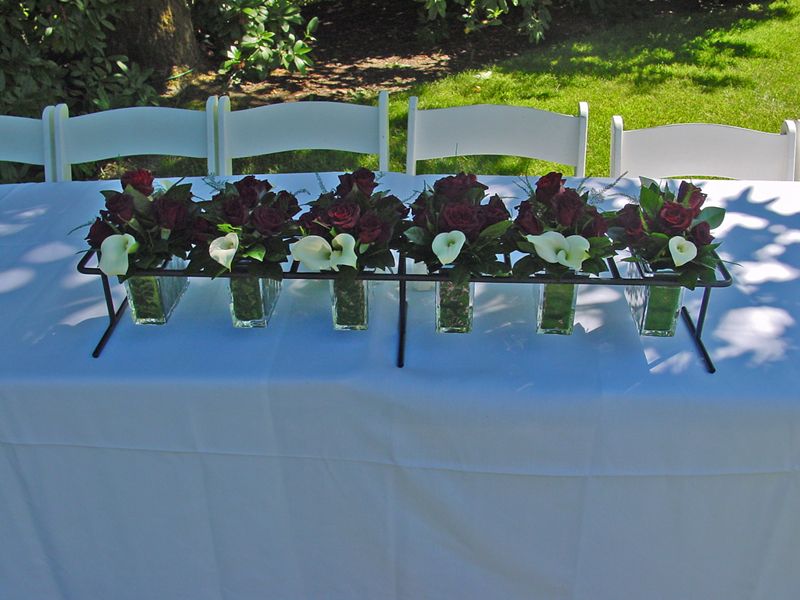 Bridal Table arrangement