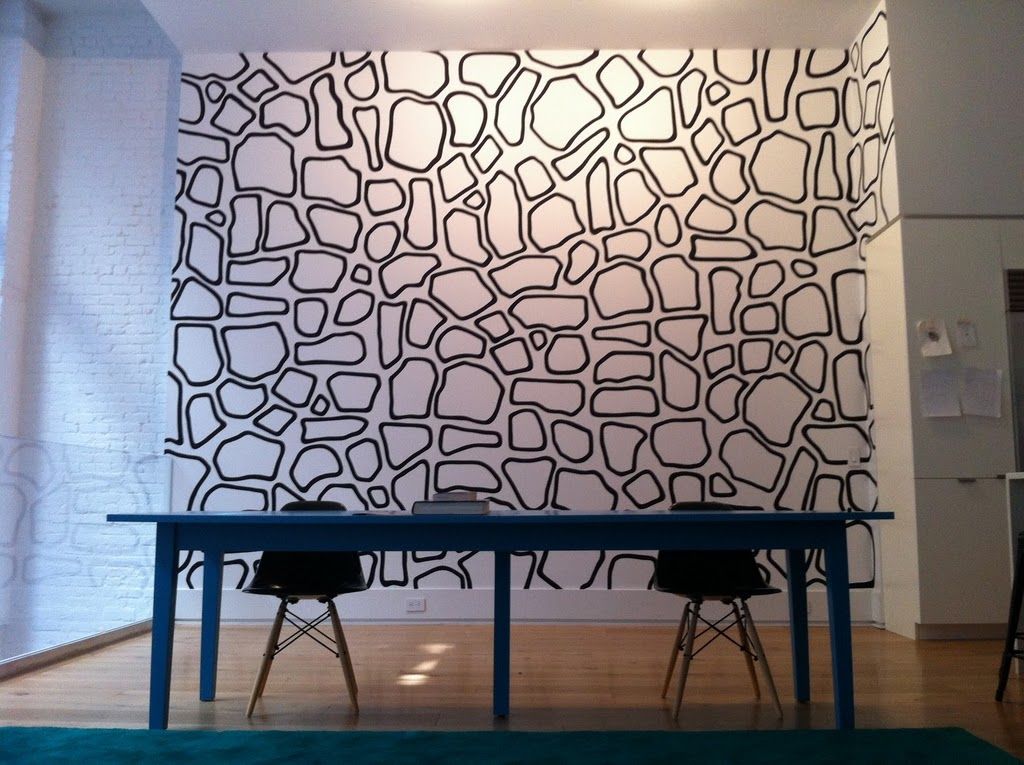 graphic fieldstone for Ghislaine ViÃ±as Interior D