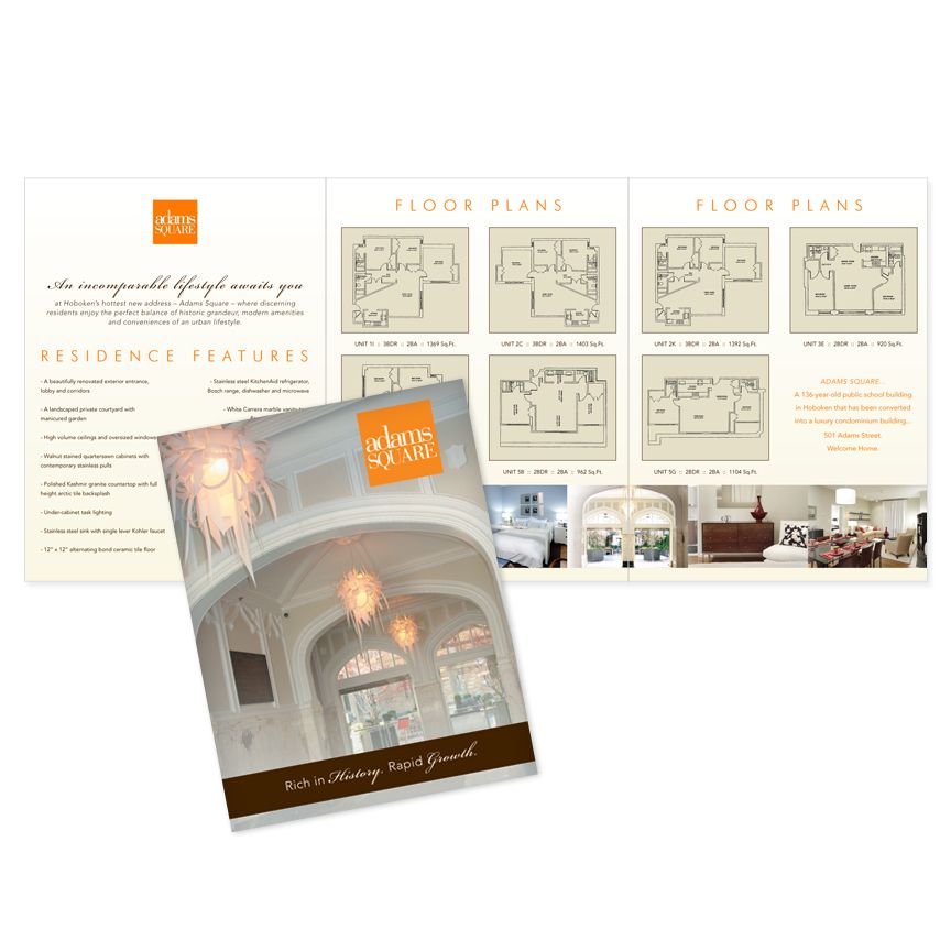 brochures and newsletters