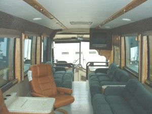 Interior of 24-26 Passenger Lounge Coach
