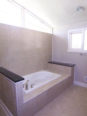 In this Master Bathroom remodel I replaced commode