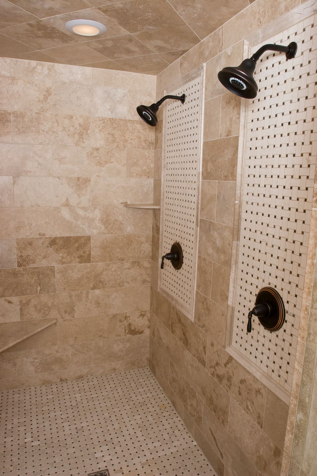Double Shower Head Shower