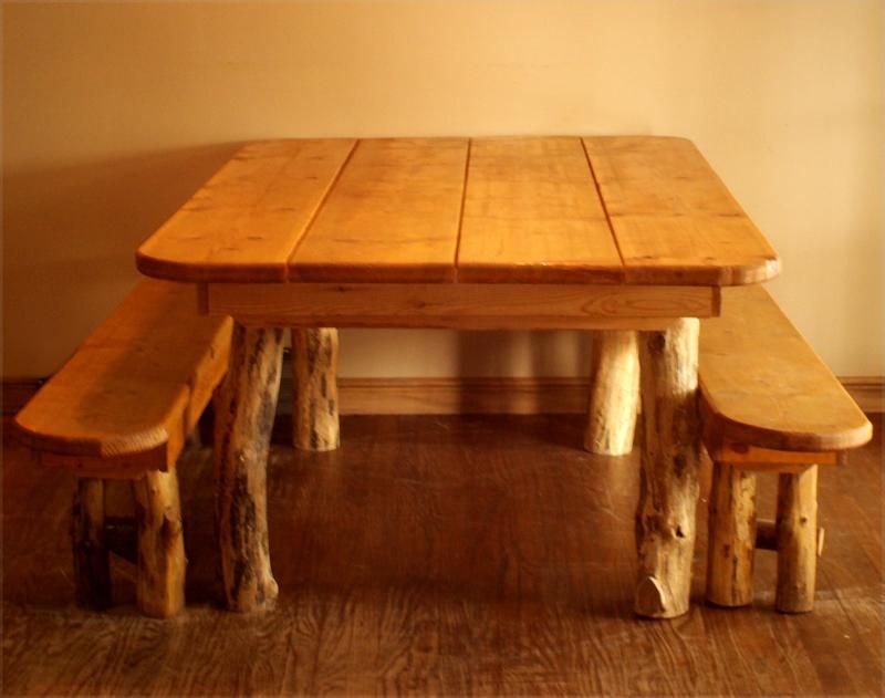 Kitchen table & benches. Benches available alone, 