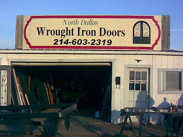 North Dallas Wrought Iron Doors