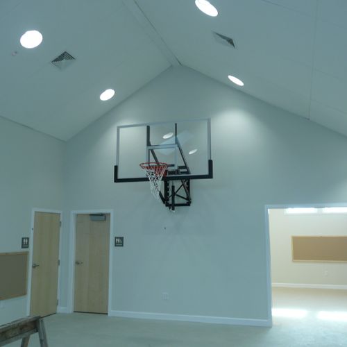 Gymnasium at Day Care Center complete and function