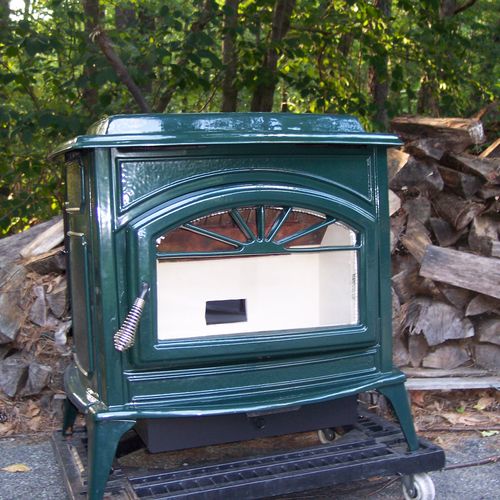 We specialize in older Whitfield stoves for repair