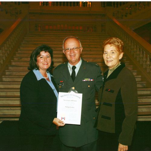 Receiving Outstanding Georgia Citizen Award