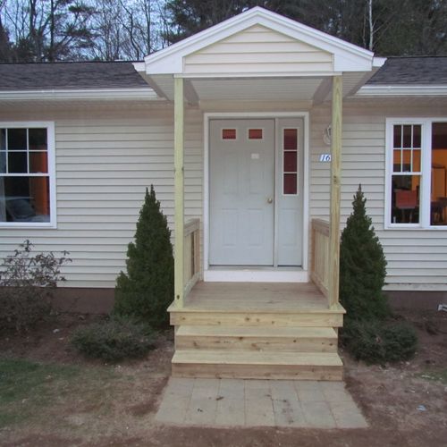 Need a porch built?  A-Team Incorporated can get t