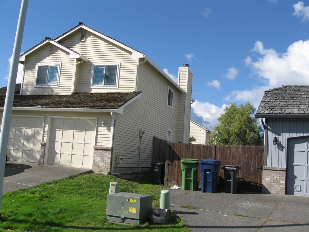 Finish look opposite side of house