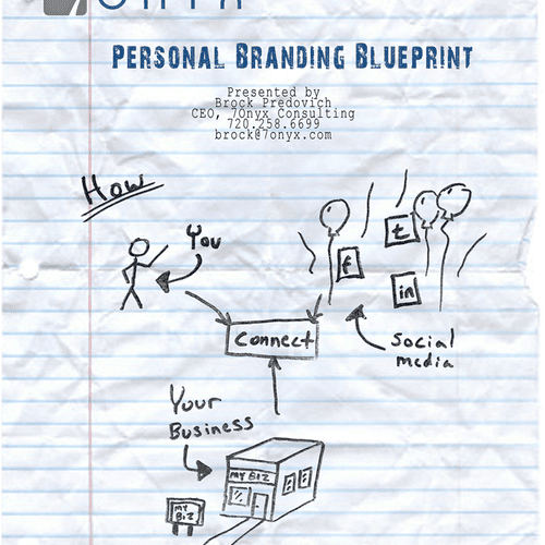 Cover of the "Personal Branding Blueprint" a class
