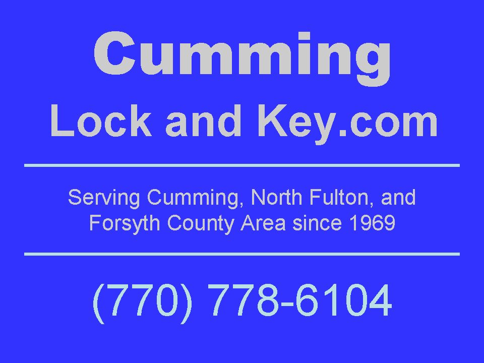 Cumming Lock and Key