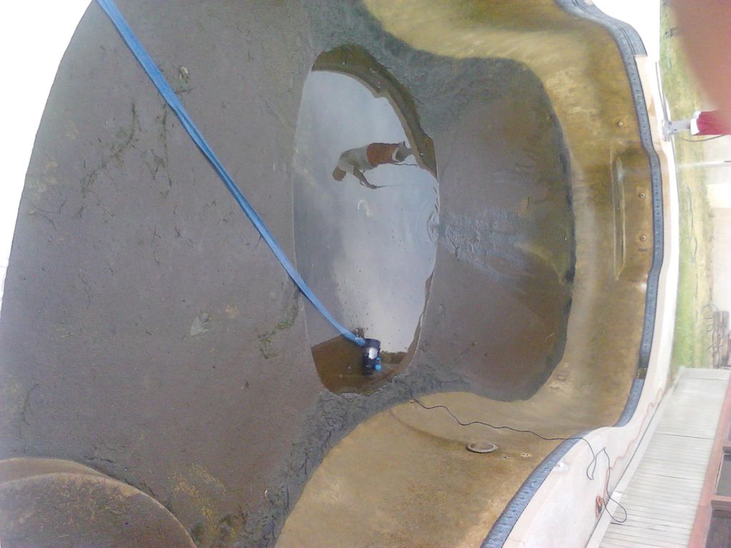 This pool was nasty and the worst stained pool I h