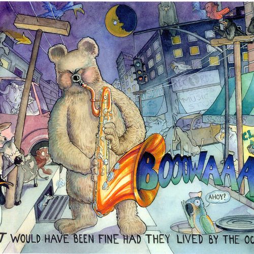 From children's book "Jack the Bear" by Alisa Clan