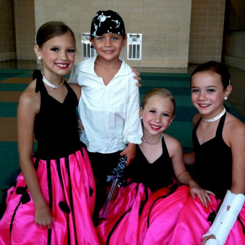 our minis in Moulin Rouge & Pirates