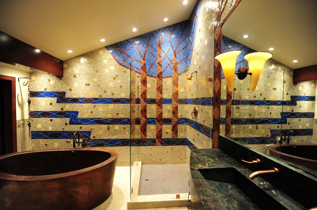High-End bathroom remodel