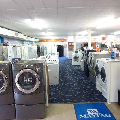 Our new appliance showroom