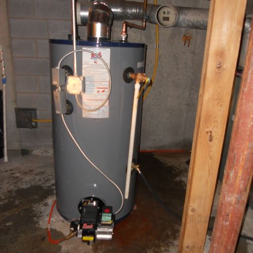 50gallon 51es (short) Bock oil fired water heater.