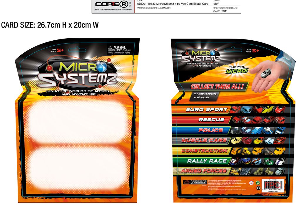 Brand: Micro Systems, Aggressive Development Inter