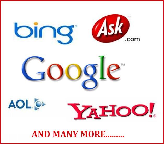 Major Search Engines we place you on!