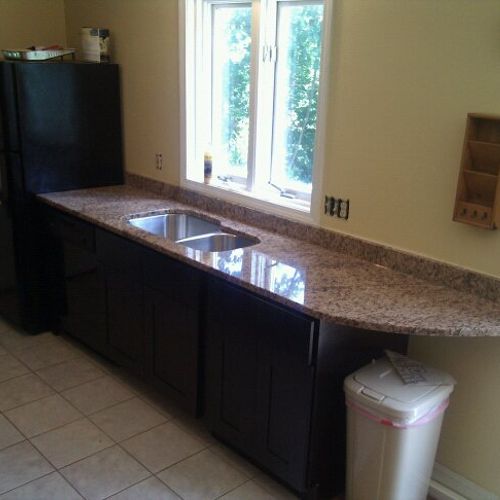 Counter Tops Applied